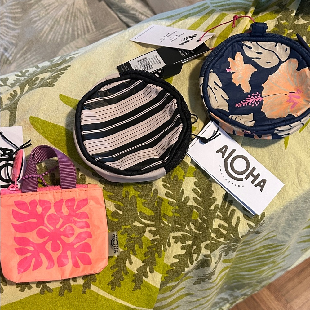 ALOHA Collection Tropical Pouch Trio